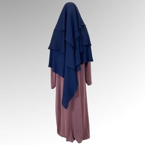 Butterfly khimar hijab Multi-layered khimar with hijab and niqab
